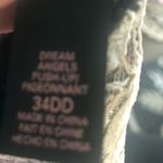 Victoria's Secret Victoria’s Secret VS Dream Angels Push-Up Pigeonnant Bra 34DD Black/Ivory Lace Photo 5