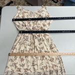 Sienna Sky Women’s Sundresses Size Large Floral Cream Color Spaghetti Straps Photo 5