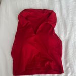 Red Collared Tank Photo 0