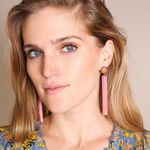 Rachel Comey Mission Acrylic Matchstick Drop Earrings Rhinestone Clutter ~ NWOT Photo 10