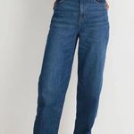 Madewell  Baggy Straight Jeans in Dark Worn Indigo Wash size 26 Photo 1