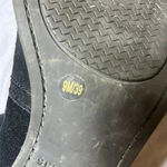 Sperry ‎ Black Suede Heeled Ankle Boots Photo 5