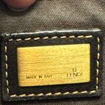 Fendi Black Patent Leather B Shoulder Hobo Bag New Condition Authentic Photo 7