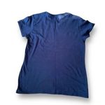 Stay At Home‎ Dog Mom Graphic T Shirt | Small Blue Photo 1