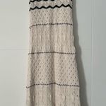 Olive & Oak Elegant Cream and Black Knit Dress Photo 1