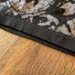 Rock & Republic Skulls Tank Top Gray and Black Stretch Womens Medium Photo 6