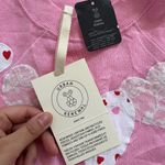 Urban Outfitters  pink heart sweater Photo 3