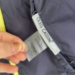 Oleg Cassini Sport Reversible Yellow Navy Full Zip Vest Size Medium Photo 8