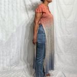 Free People  Flower Ice Combo Double Dip Tunic Sz S Photo 4