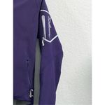 Salomon  purple ski snow Jacket hooded snowboard Small Photo 1