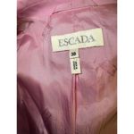 Escada Pink/Lavender Satin Trim Blazer, size 38 (US 8) Pink Photo 3
