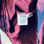 Bella Dahl  Plaid Bell Sleeve Tie Back Top size S Photo 13