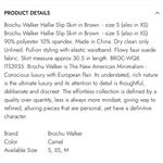 Brochu Walker Hallie Slip Skirt in Camel Small Revolver Photo 4