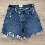 Abercrombie & Fitch  Dad Rise Denim Short High Rise Photo 0