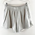 Aerie  High Rise Cutoff Sweat Lounge Shorts Gray Large Photo 2