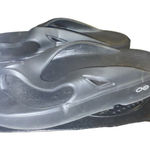 Oofos black sandals size 8 Photo 0