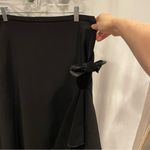 Black boho whimsigoth ultimate ruffle maxi skirt French luxury line Mateky Size XL Photo 9