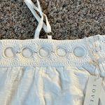 Love Stitch women’s cream tank top sz small NEW Photo 2