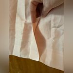 Oscar de la Renta Vintage Skirt Silk Linen Blend Pink Made USA NWT Size 16 FLAW Photo 14