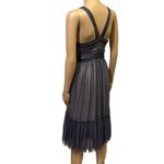Moulinette Soeurs Anthropologie Purple Gray Spirited Away Tulle Pocket Dress 4 Photo 3
