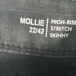 Buffalo David Bitton Buffalo David Britton Mollie High Rise Skinny Jeans Sz 22 / 42 Black Photo 8