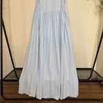 LIONESS NWT Revolve Field Of Dreams Maxi Dress Soft Blue size M Medium Viral Photo 5