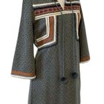 Esley  Embroidered Knit Sweater Dress M Photo 0