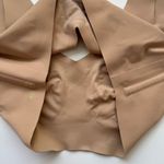 Honey love V Neck Bra Underwire Free Shaping Removable Size Large Seamless Nude Tan Photo 4