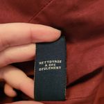 American Eagle  Outfitters Maroon Sequined Corduroy Jacket Photo 8