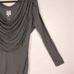 Halston Heritage NWT  Draped Dress in Slate Photo 8