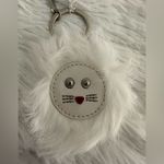 Coach New  F62983 Furry Lion Keychain‎ Key Fob Ring Charm Photo 1