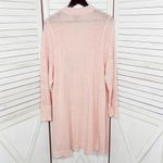 Torrid  Open Front Stich Detail Duster Cardigan Sweater Baby Pink 3X Photo 10