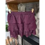 Francesca’s Miami Skirt Red Size M Photo 5