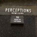 Perceptions Vintage  NY Ruffled Bell Cuffs Art Deco Heavy Weight Dress 16 Photo 6