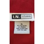 I.N Studio Woman Jacket Full Zip Red Size XL Photo 5