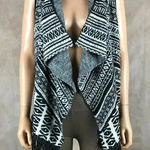 INC INTERNATIONAL CONCEPTS Linen Blend Sweater Vest NWT Medium Black Photo 0