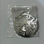 Fashion Jewelry Silver Aries Zodiac Hoops Photo 7