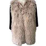 Catherine Malandrino Pink Blush Faux Fur Vest Photo 7