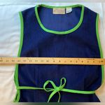 A de’ Lanthe Original Smock style corduroy dress, Vintage, 70’s,‎ Rare, Size L Blue Size L Photo 3