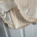 Carla Conti Womens Small Long Sleeve Etherial Top Small Made in Italy Tan Photo 2