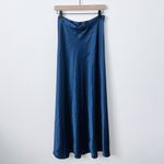 Ralph Lauren Polo  Satin Maxi Skirt Photo 5