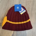 Adidas NWT  NBA Cleveland Cavaliers Women's Maroon Knit Hat Beanie Gold Bow OSFA Photo 1