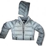 The North Face The-north-face Women's Grey Silver Coat long down coat XS Photo 1