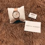 Rebecca Minkoff  Pink Leather Band Watch Photo 2