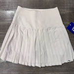 JoyLab  White Pleated Skirt- size S Photo 0