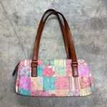 Fossil  vintage y2k retro patchwork coquette cottagecore floral shoulder bag Photo 1