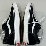 Vans  Ward Low Top Sneaker Black & White-Youth 7 (Women's 8.5)  Photo 3