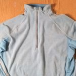 Nike Bin 16 Women’s  Blue Fleece Zip Up Jacket Liteweight Baby Blue Size Small Photo 1