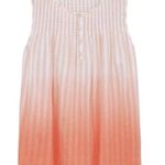 Torrid  Cotton Smocked Henley Tank Photo 4