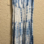 Young USA Blue And White Tie Dye Sundress Woman’s Size Small Photo 0